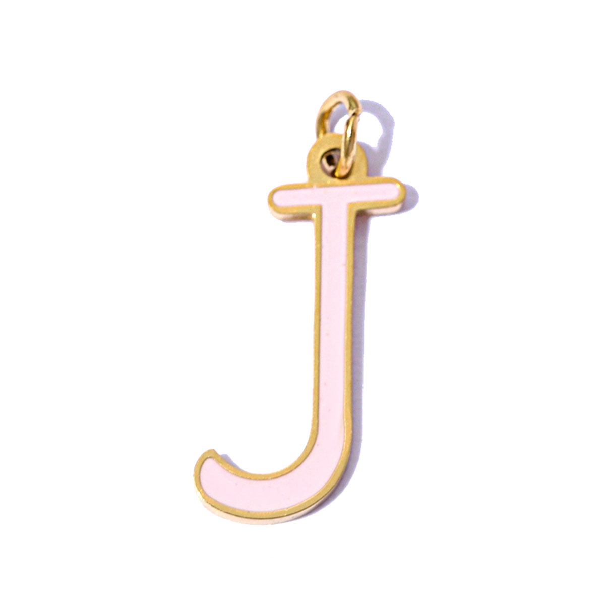 Women Accessories Name In English - จี้ตัวอักษรภาษาอังกฤษ A-Z ทำจากสแตนเลสเคลือบเงา 3 ชิ้น/ชุด สำหรับทำสร้อยคอ