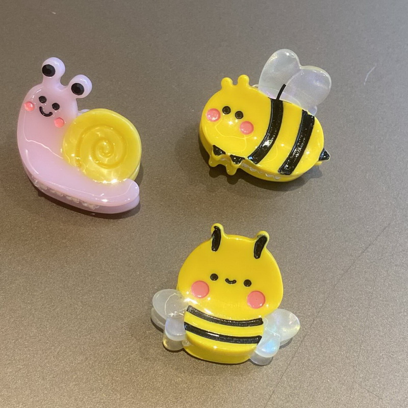 กิ๊บติดผมรูปผึ้งน่ารักสำหรับเด - Hair Claw Clip Set บทวิจารณ์และราคา