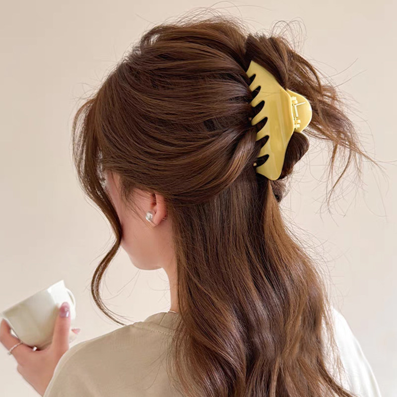กิ๊บติดผมลายจุดสีดำสไตล์เกาหลี - Women'S Yellow Accessories บทวิจารณ์และราคา
