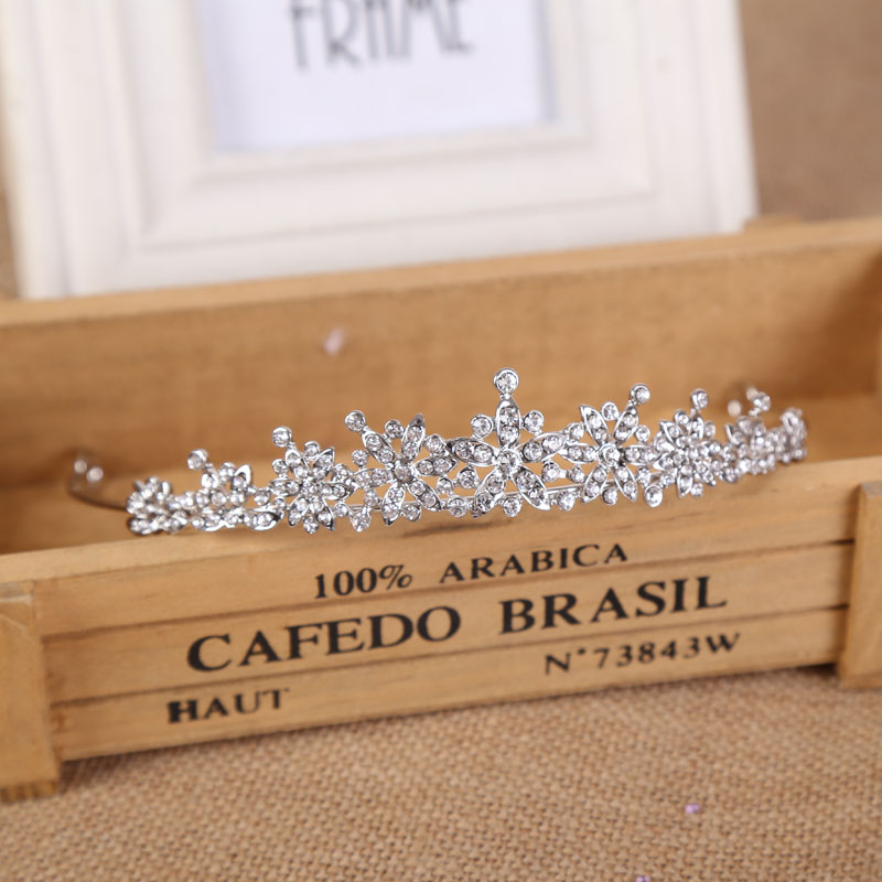 มงกุฎคริสตัลสำหรับเจ้าสาว แต่ง - Women Accessories Trending บทวิจารณ์และราคา