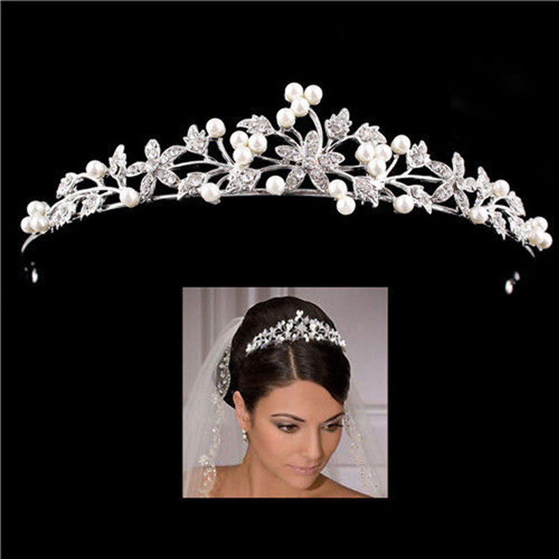 มงกุฎคริสตัลสำหรับเจ้าสาว แต่ง - Women Accessories Trending บทวิจารณ์และราคา