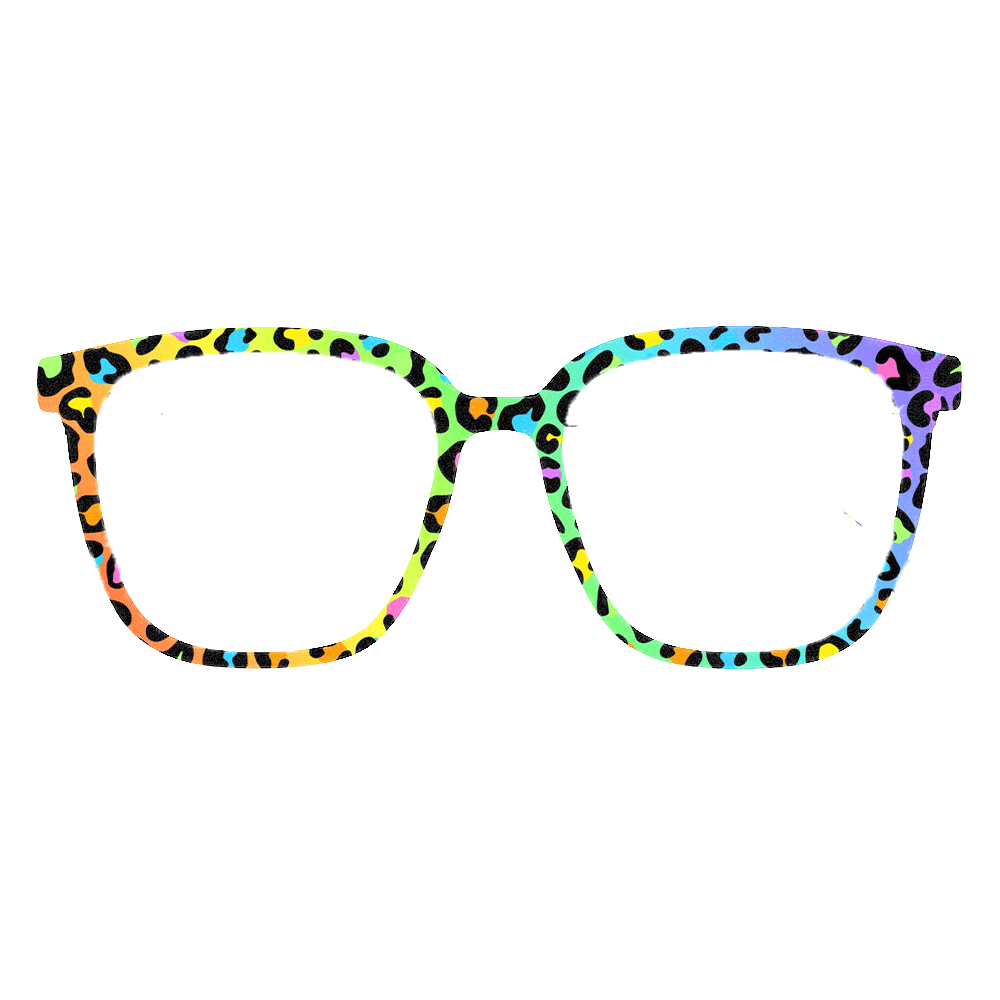 กรอบแว่นตาทรงสี่เหลี่ยมลายเสือ - Women Accessories Trending บทวิจารณ์และราคา