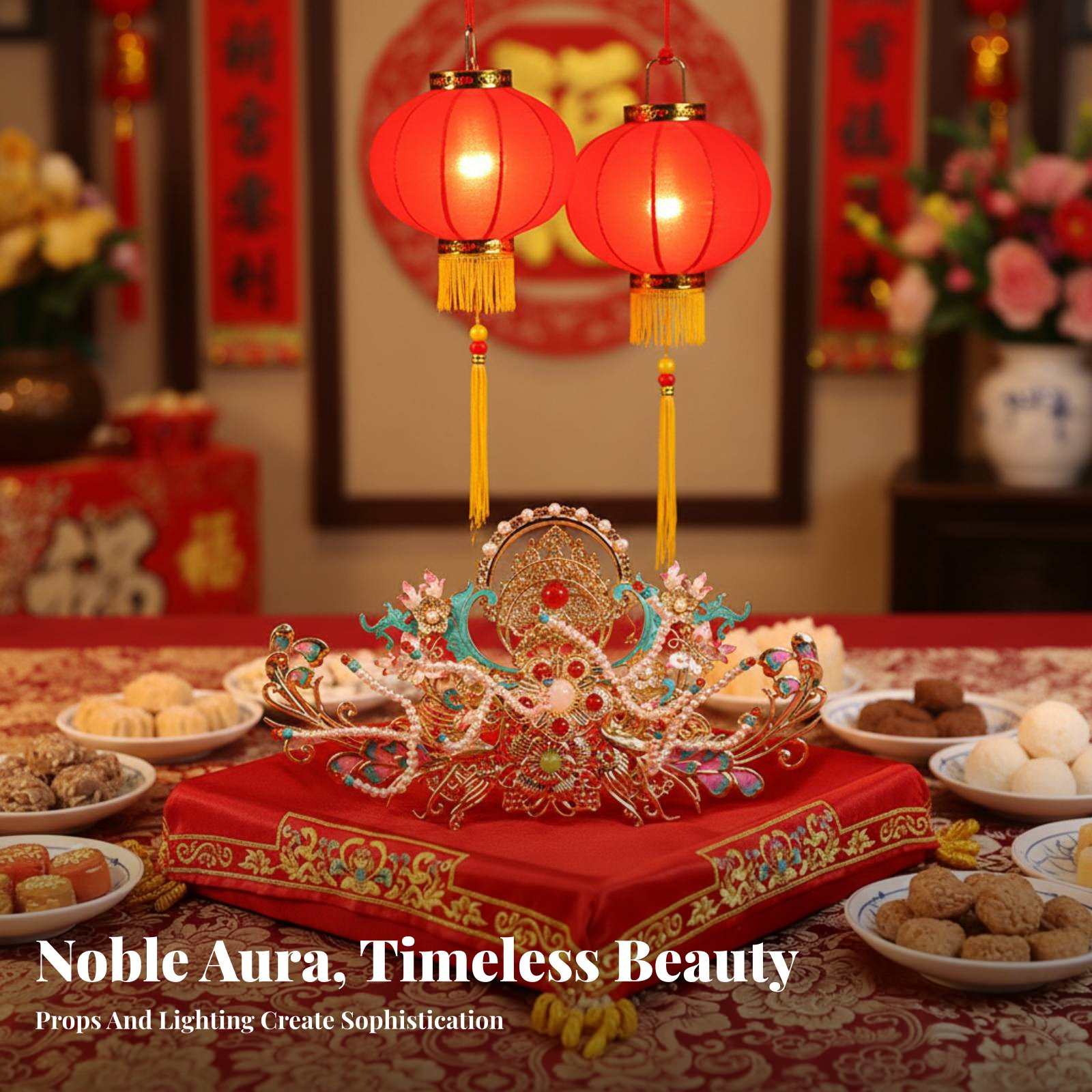 มงกุฎผมแบบจีนโบราณ สวยงามดุจเท - Women'S Accessories Designer บทวิจารณ์และราคา