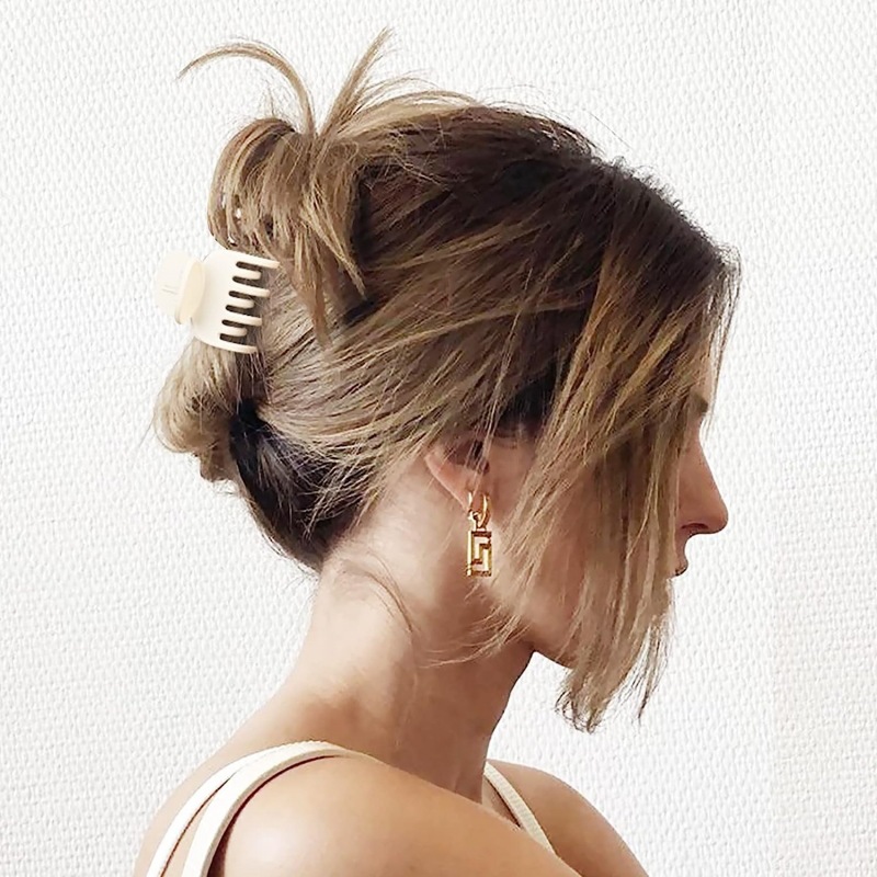 กิ๊บติดผมขนาดเล็ก 4 ชิ้นสำหรับ - Hair Claw Clip Set บทวิจารณ์และราคา