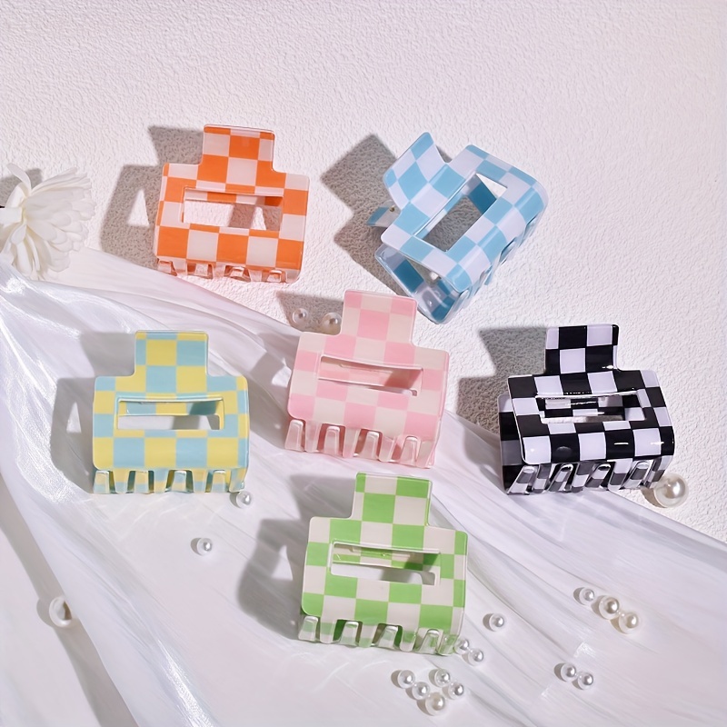 1 ชุดผู้หญิงลายสก๊อต Holloway  - Hair Claw Clip Set บทวิจารณ์และราคา