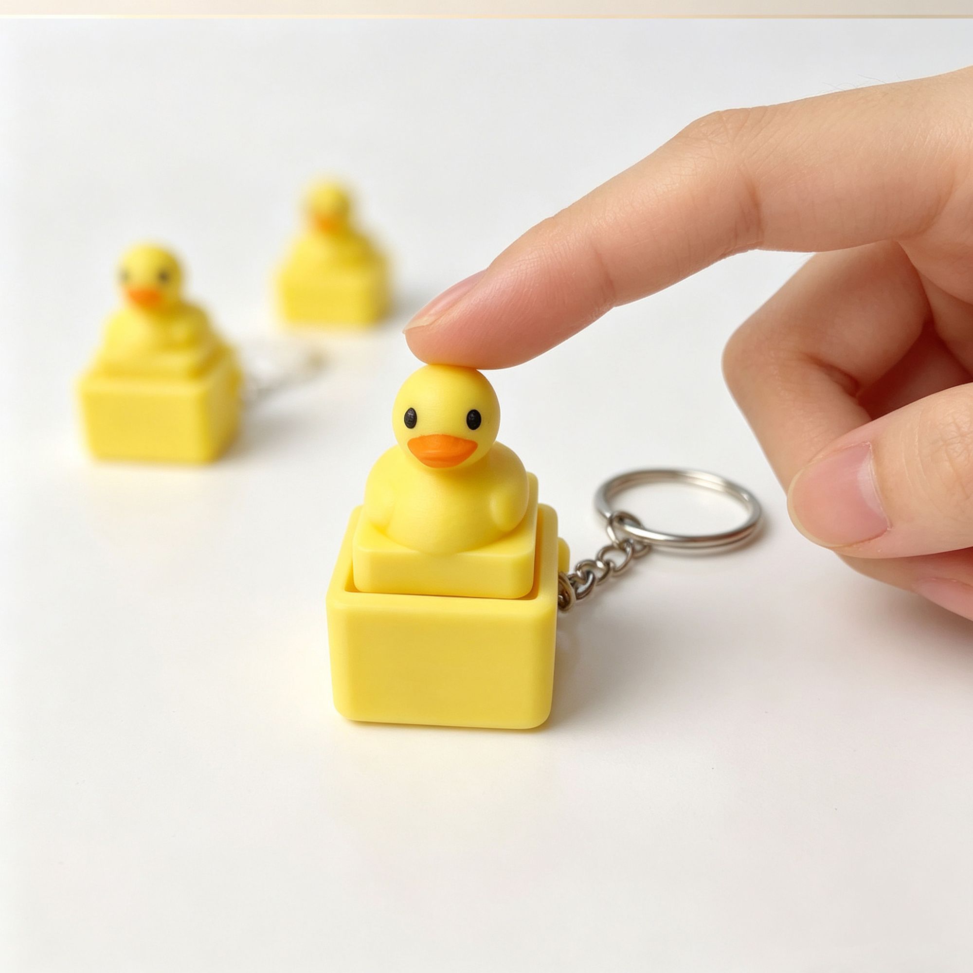 พวงกุญแจเป็ดเหลืองน่ารัก ของเล - Women'S Yellow Accessories บทวิจารณ์และราคา