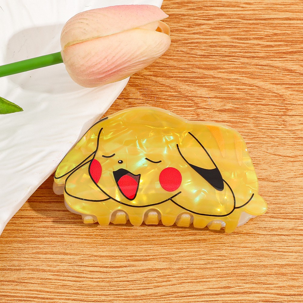 กิ๊บหนีบผมลายการ์ตูนโปเกมอนปิก - Women'S Yellow Accessories บทวิจารณ์และราคา