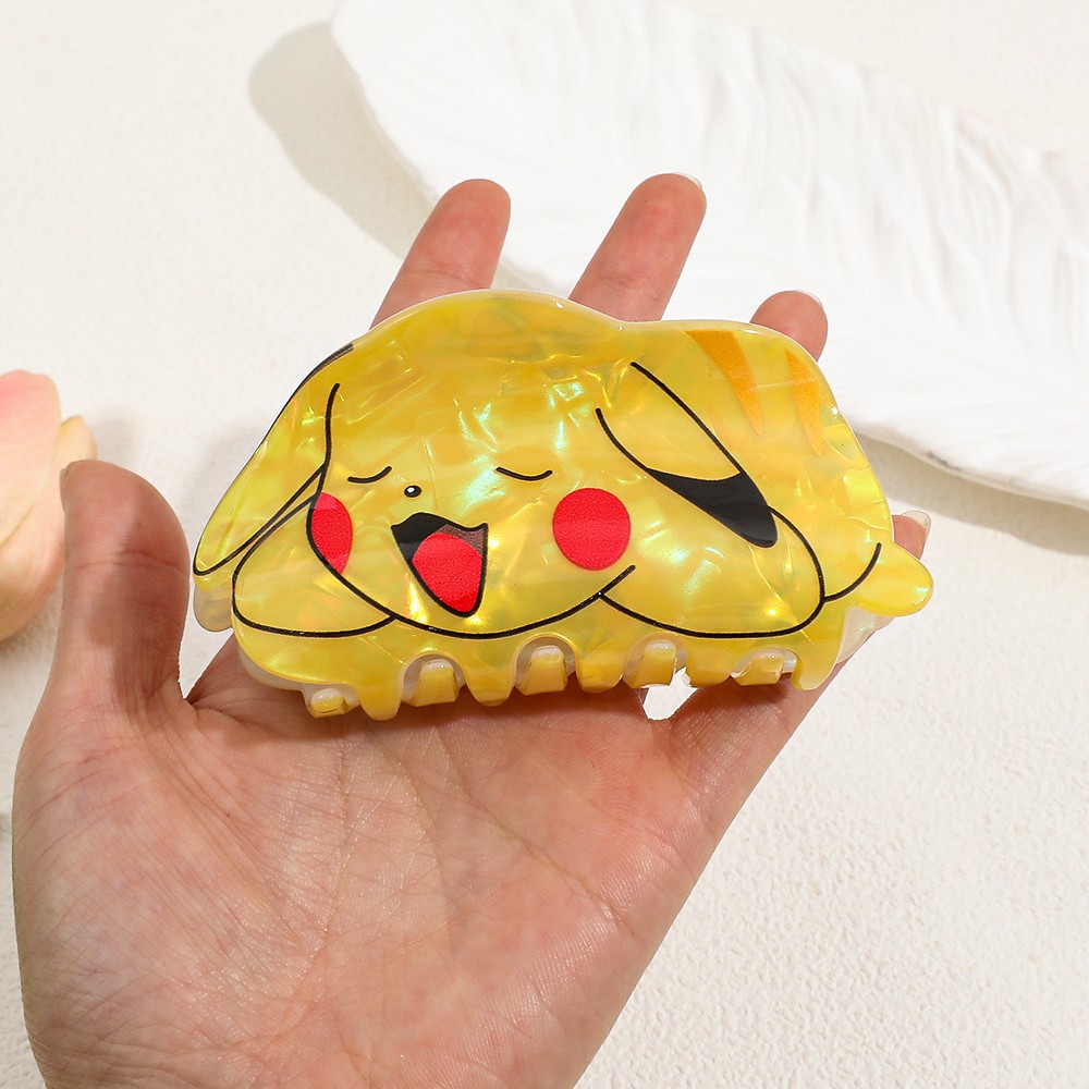 กิ๊บหนีบผมลายการ์ตูนโปเกมอนปิก - Women'S Yellow Accessories บทวิจารณ์และราคา