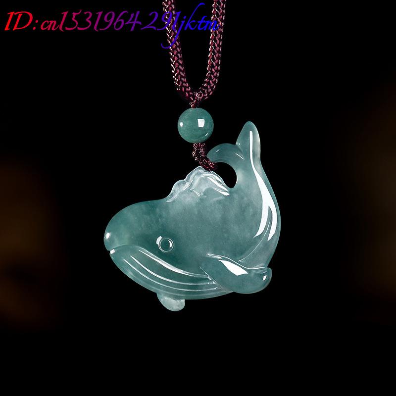 จี้สร้อยคอหยกพม่าแท้รูปปลาวาฬ  - Women'S Accessories And Jewelry บทวิจารณ์และราคา