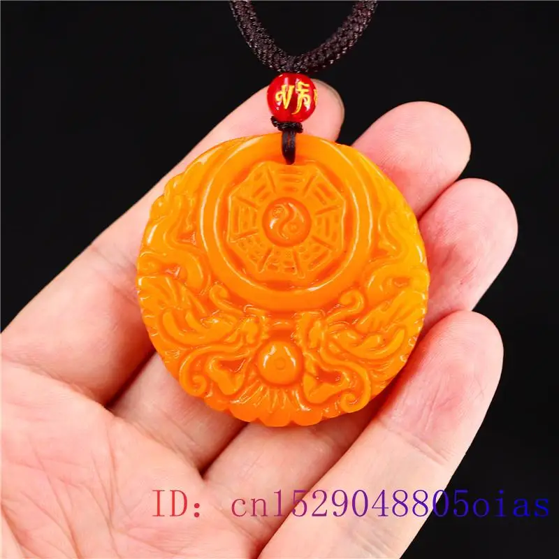 สีเหลืองหยกมังกรจี้ของขวัญผู้ช - Women'S Yellow Accessories บทวิจารณ์และราคา