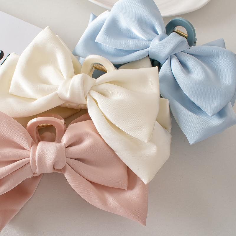 กิ๊บติดผมรูปโบว์ขนาดใหญ่ กิ๊บห - Hair Claw Clip Set บทวิจารณ์และราคา