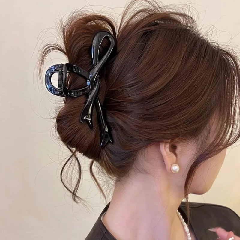 กิ๊บติดผมริบบิ้นอะคริลิคขนาด 1 - Hair Claw Clip Set บทวิจารณ์และราคา