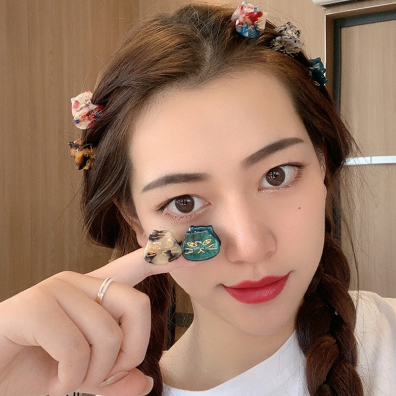 กิ๊บติดผมเล็กแมวน่ารักใหม่สำหร - Hair Claw Clip Set บทวิจารณ์และราคา