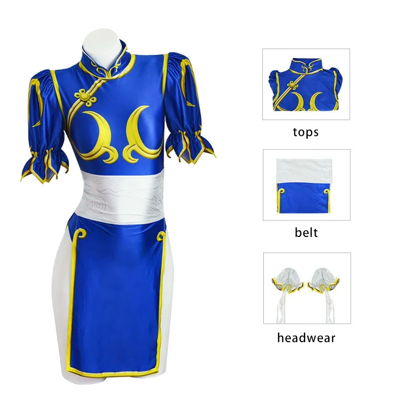 ชุดคอสเพลย์ตัวละครชุนลี่จากเกม - Women'S Accessories Clothing บทวิจารณ์และราคา