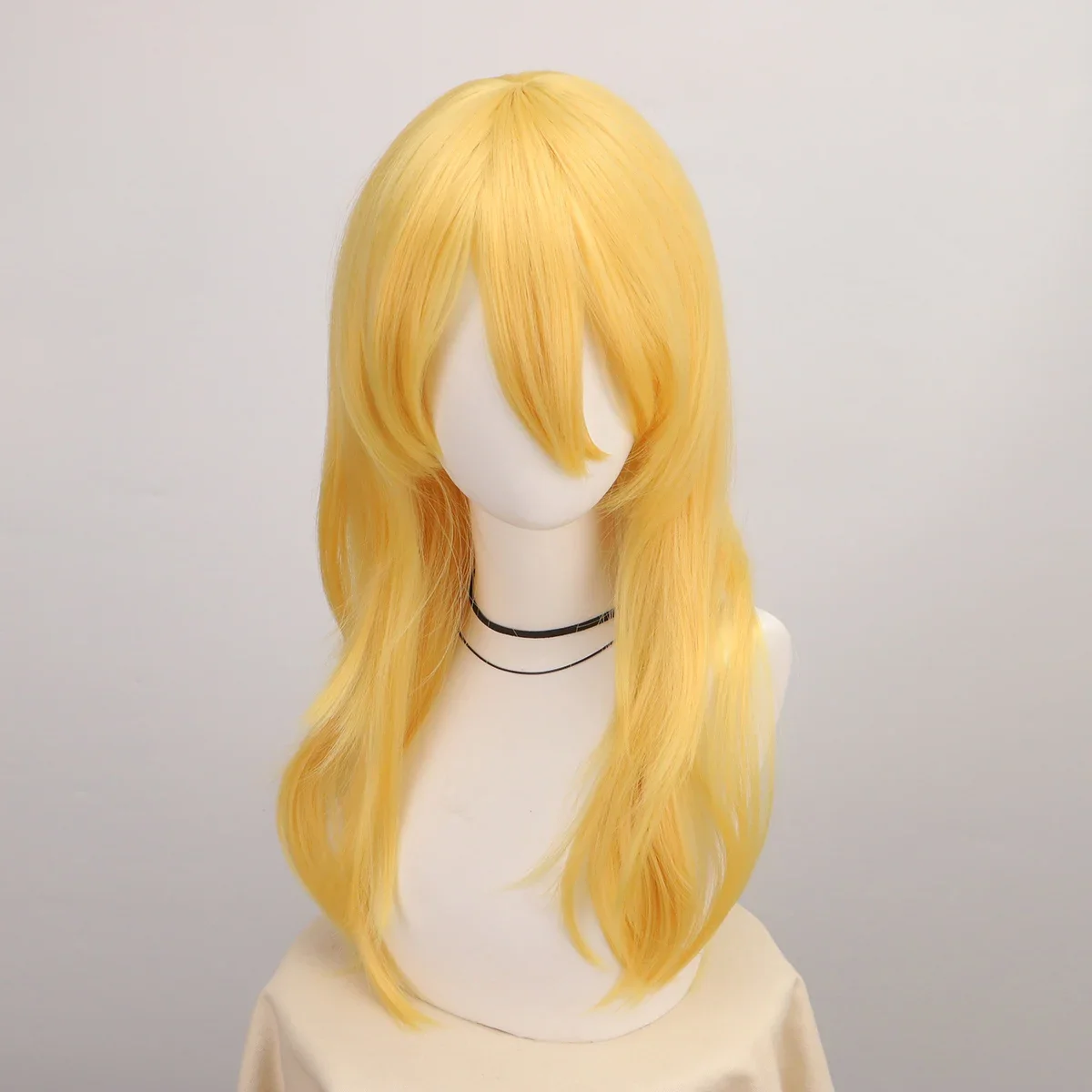 วิกผมยาวสีเหลืองลอนใหญ่สำหรับค - Women'S Yellow Accessories บทวิจารณ์และราคา