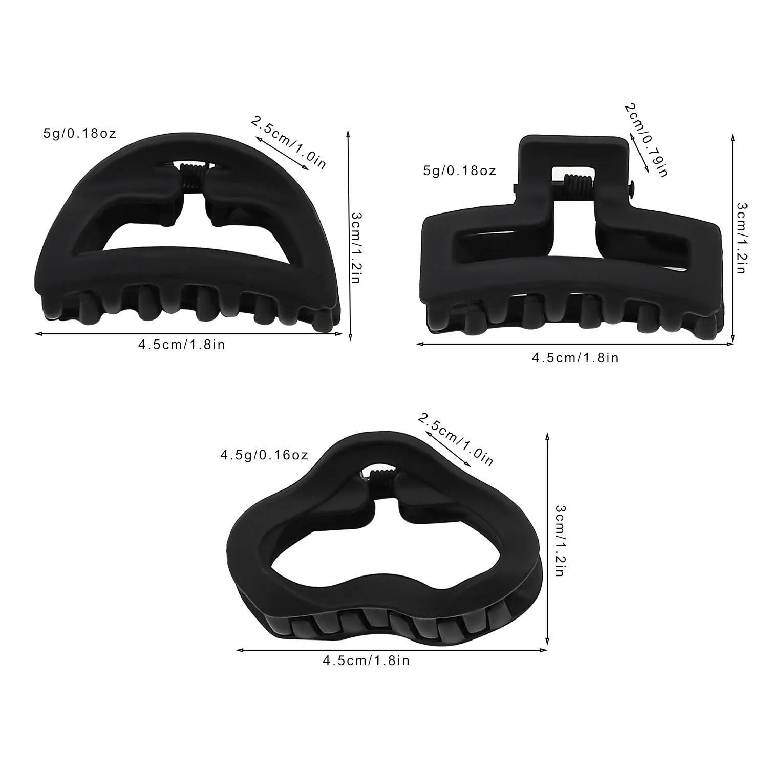 2024 ใหม่แฟชั่นขนาดเล็ก Froste - Hair Claw Clip Set บทวิจารณ์และราคา