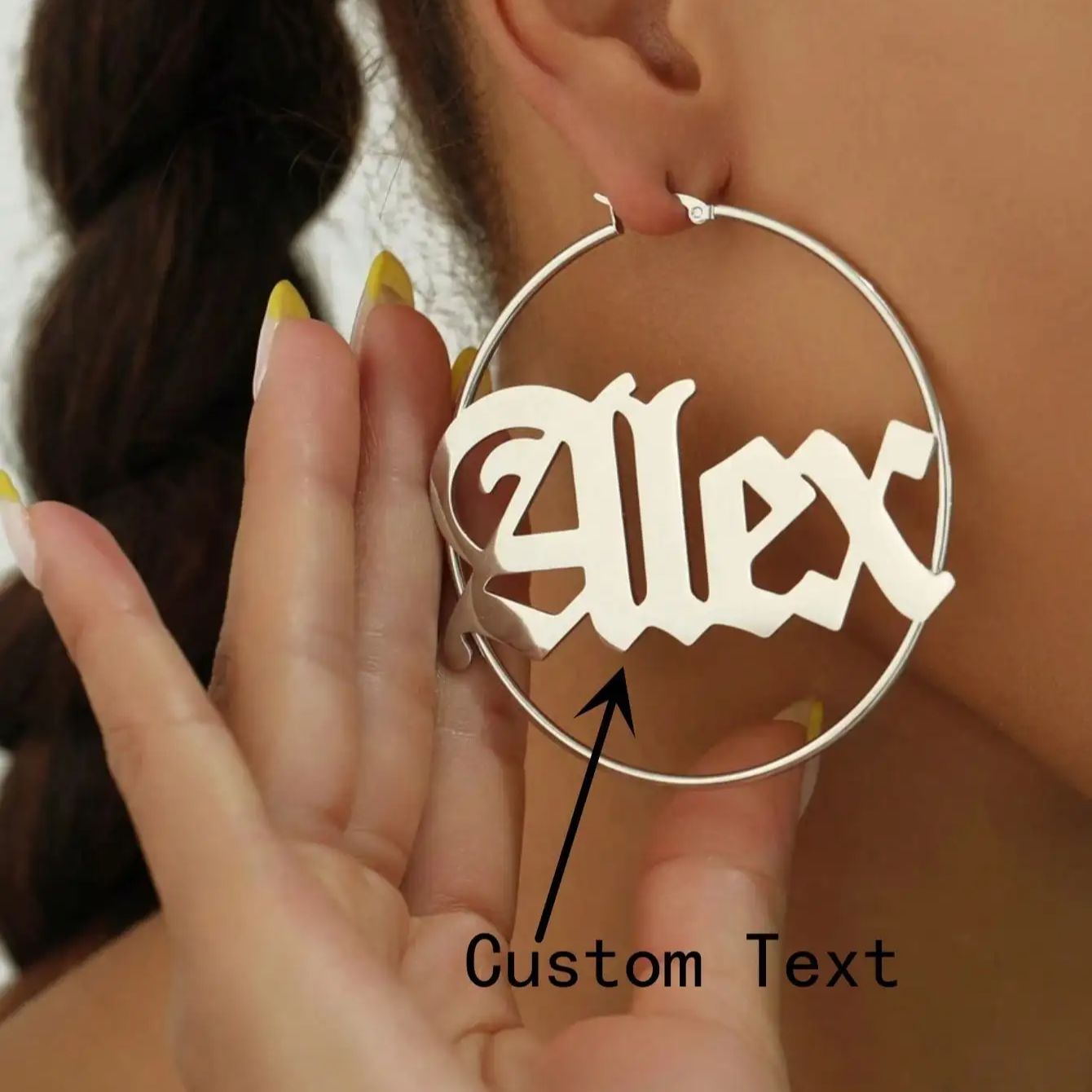 CUSTOM Old ชื่อภาษาอังกฤษ Hoop - Women Accessories Name In English บทวิจารณ์และราคา